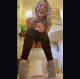 A woman records herself shitting into a toilet in 4 waves of poop in one sitting with clear poop action shown each time. Presented in 720P vertical HD format. 120MB, MP4 file. Over 8.5 minutes.